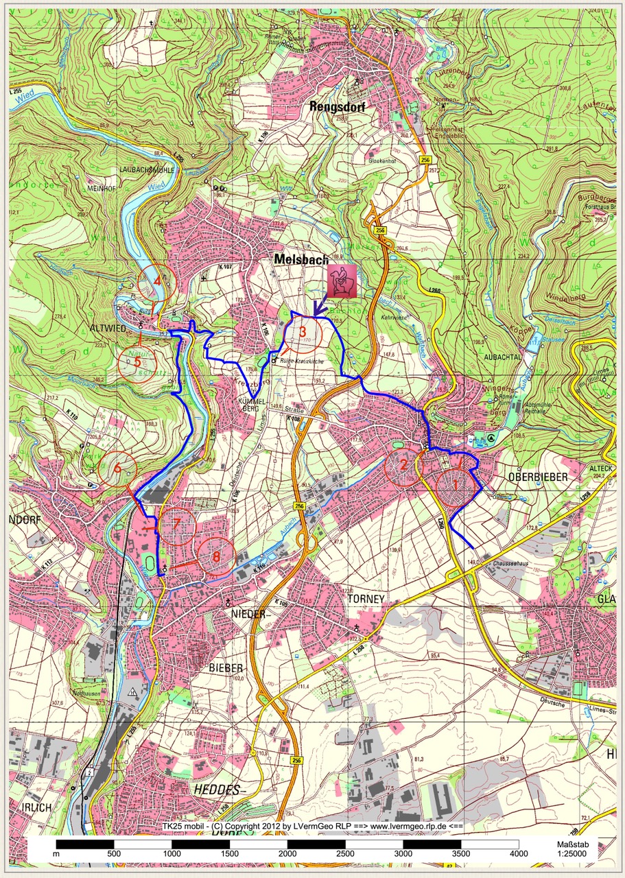 Etappe A2: Karte