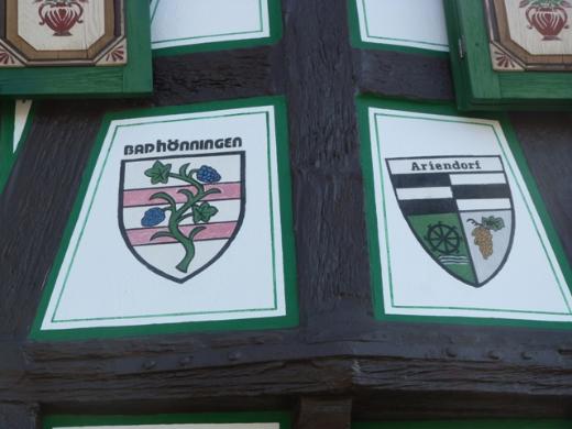 Wappen: Bad Hönningen und Ariendorf