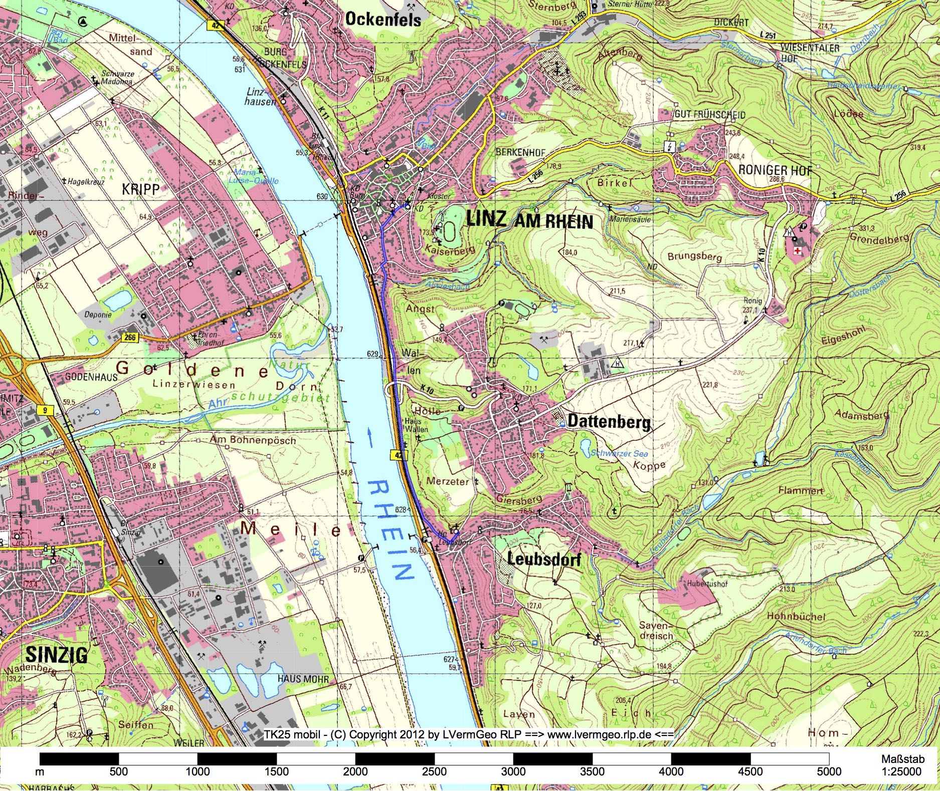 Etappe B10: Karte