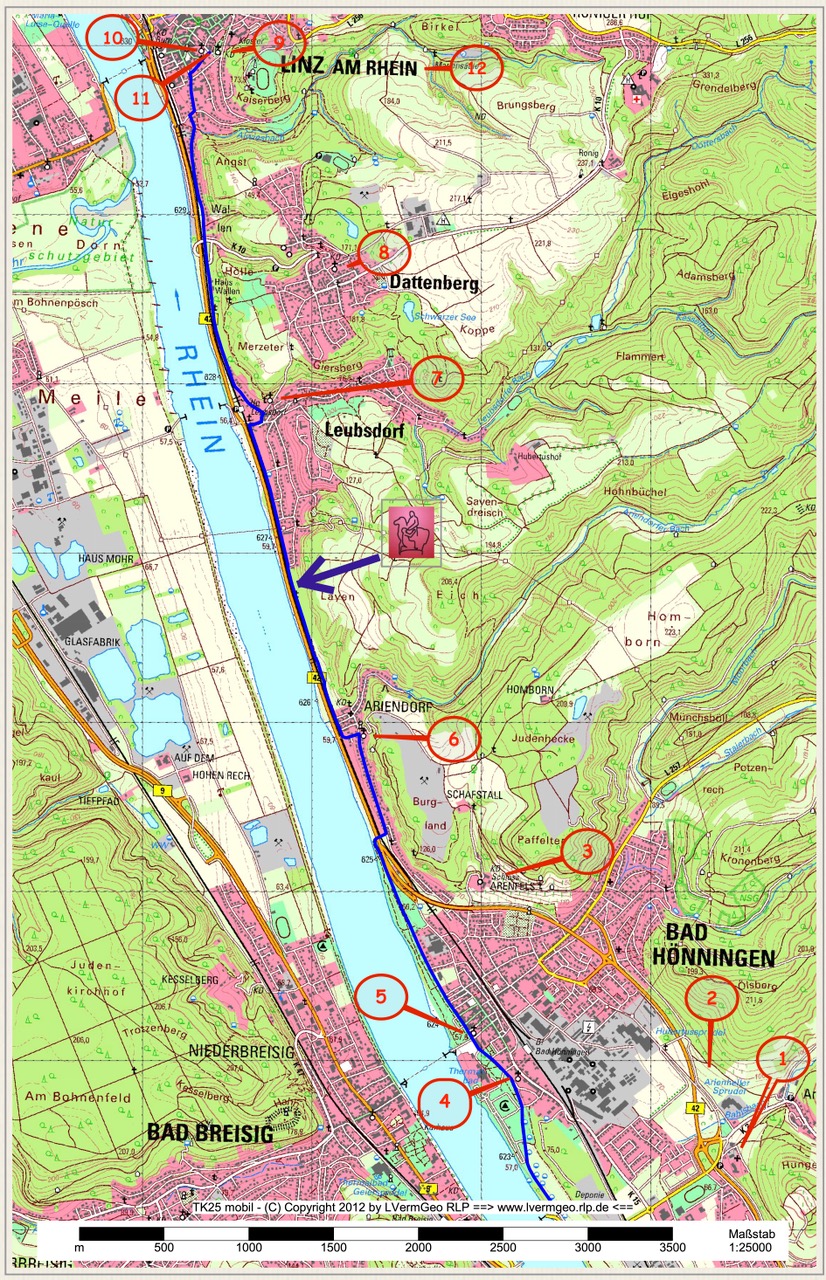 Etappe F4: Karte