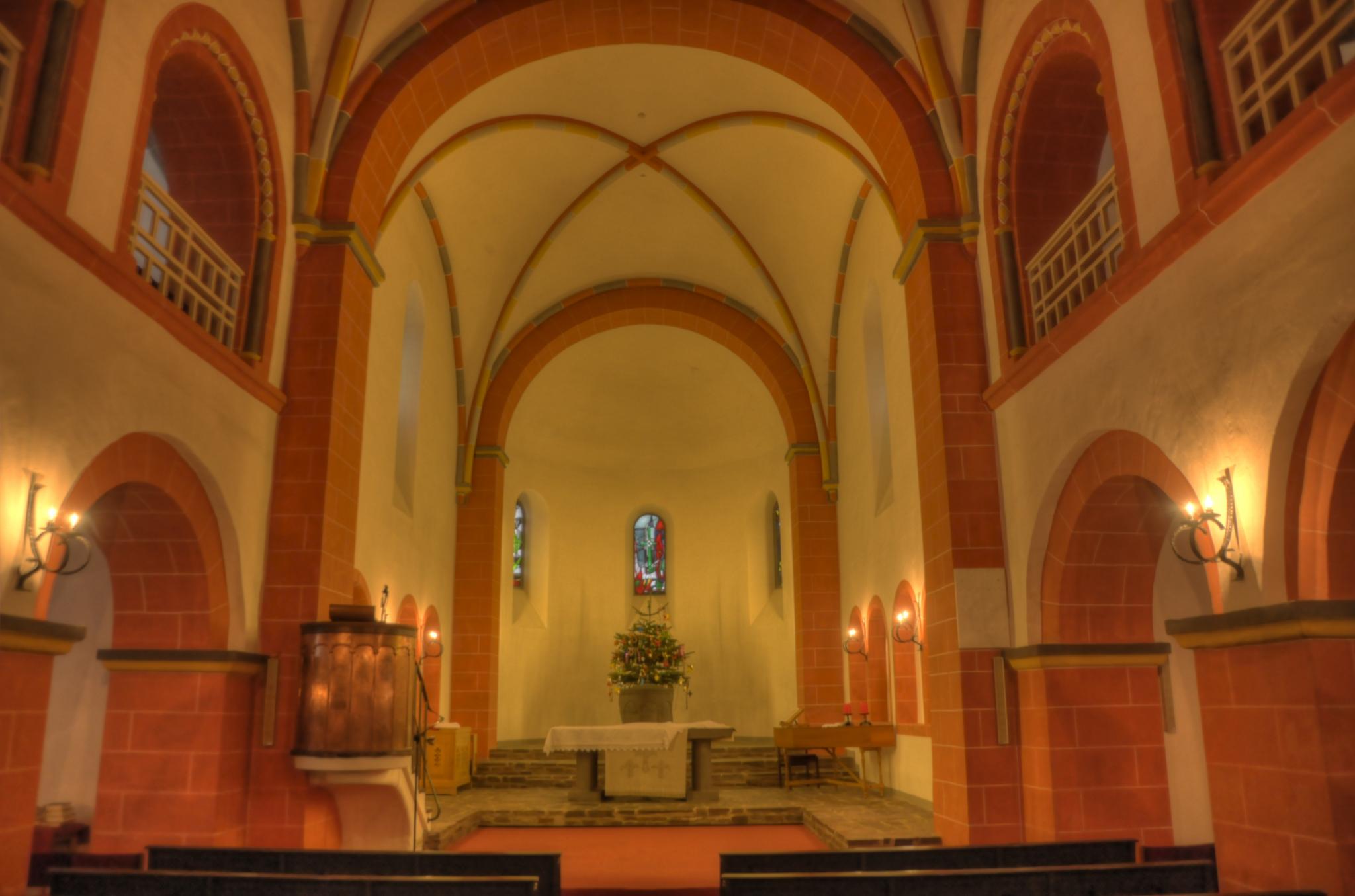 evangelische Feldkirche: Innenraum