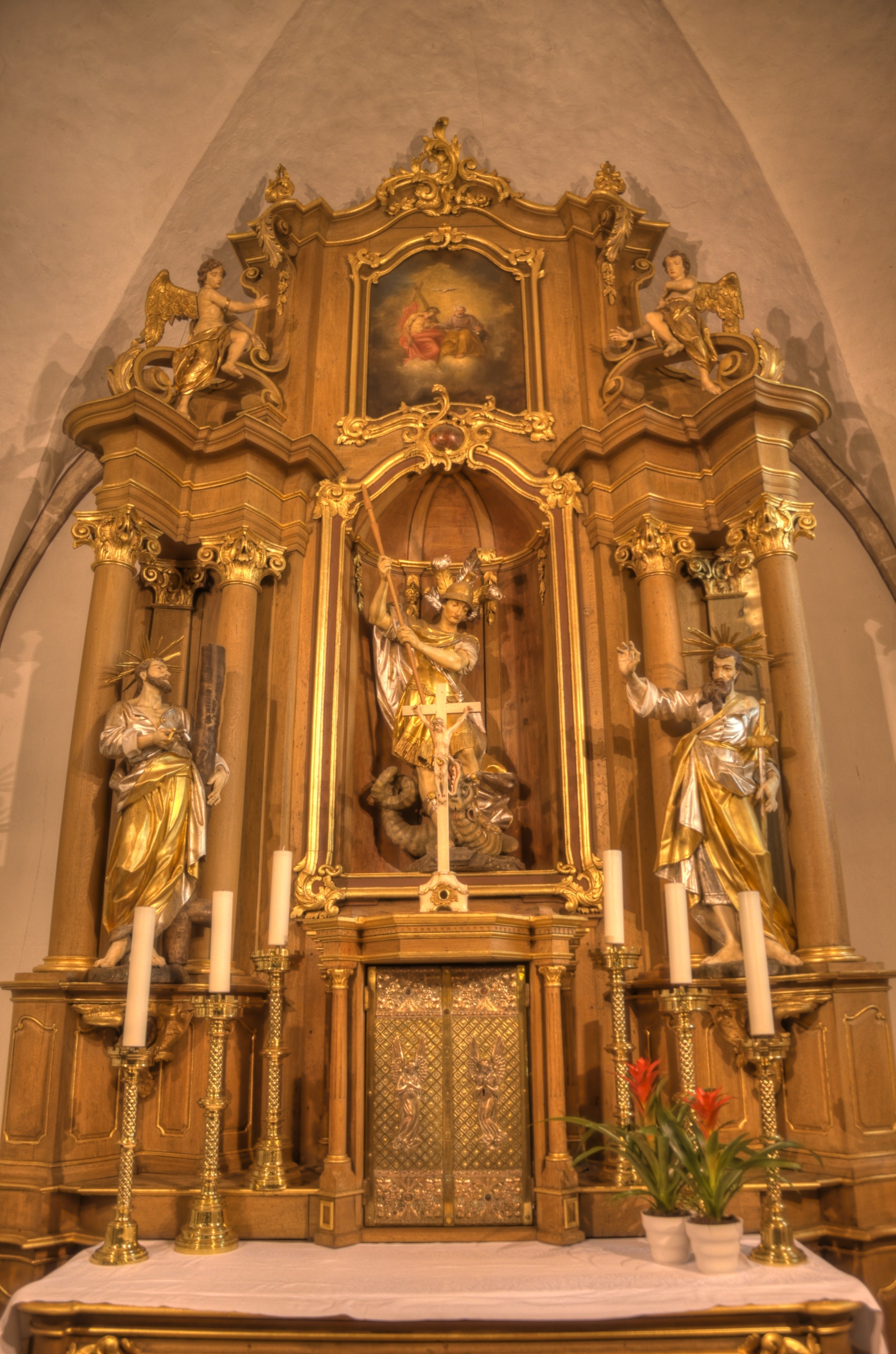 kath. Kirche St. Georg: Hochaltar