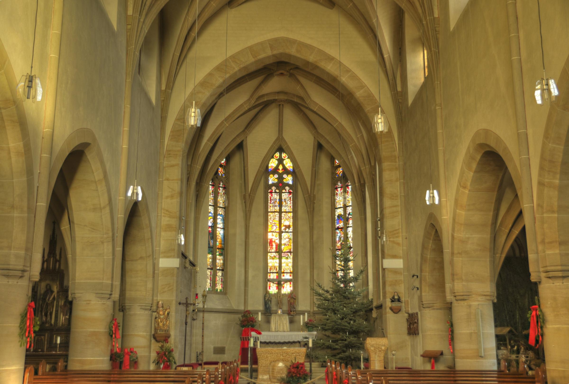 katholische Kirche St. Walburgis: Innenraum